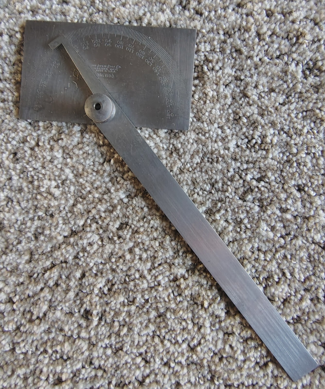 🗽LUFKIN NO 891 PROTRACTOR
