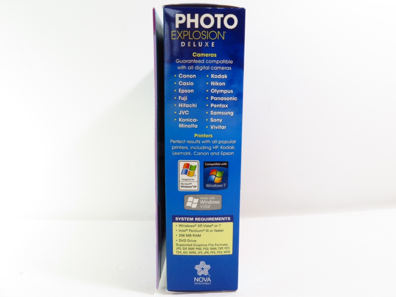 Nova Photo Explosion Deluxe Version 4, Complete Digital Photo Studio, New SEALED