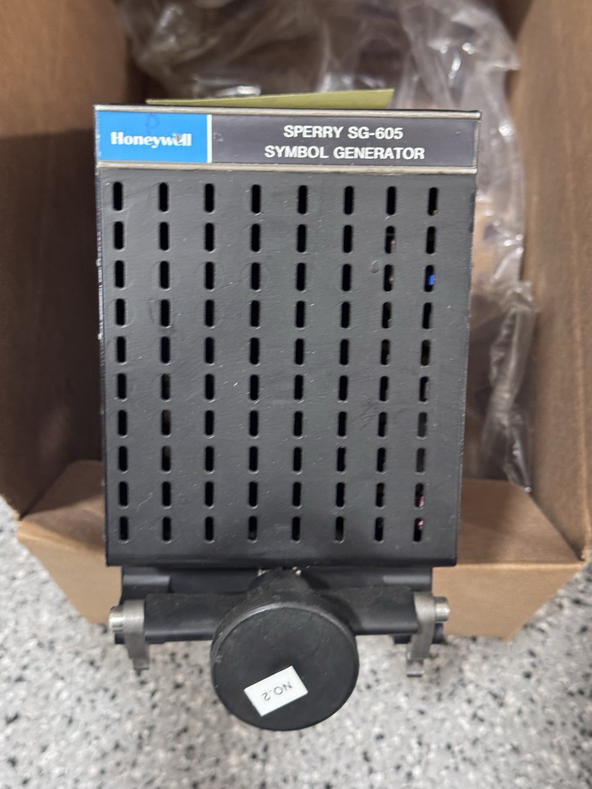 Sperry SG-605 Symbol Generator PN 7011672-661 Cessna Citation V Good Working