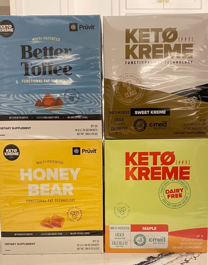 🔥 Pruvit Keto Coffee Kreme Ketones 3, 5, 7, 10, 20 pk YOU PICK Exp. 2026
