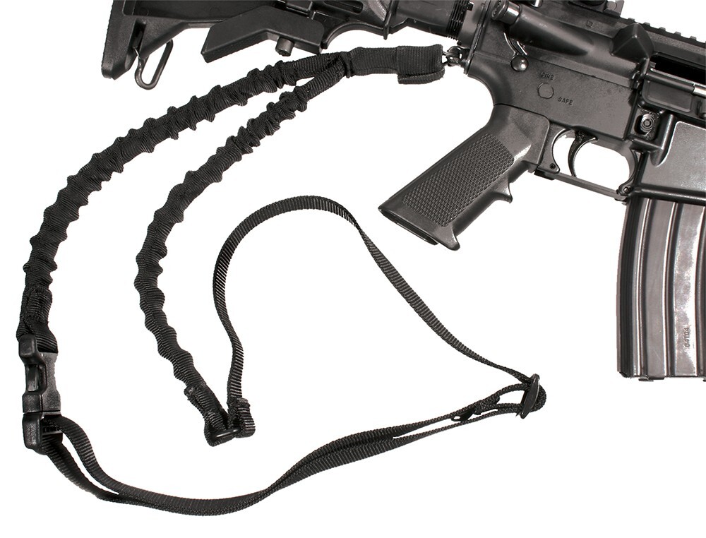 Blackhawk 70GS12BK Storm Rifle Sling Black Nylon Webbing 1.25" Wide Single-Point