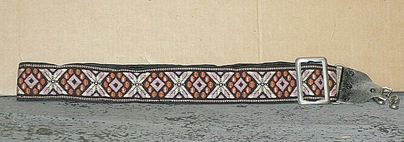 Classic 1970's Diamond X  Hippie Style Camera Strap A4243