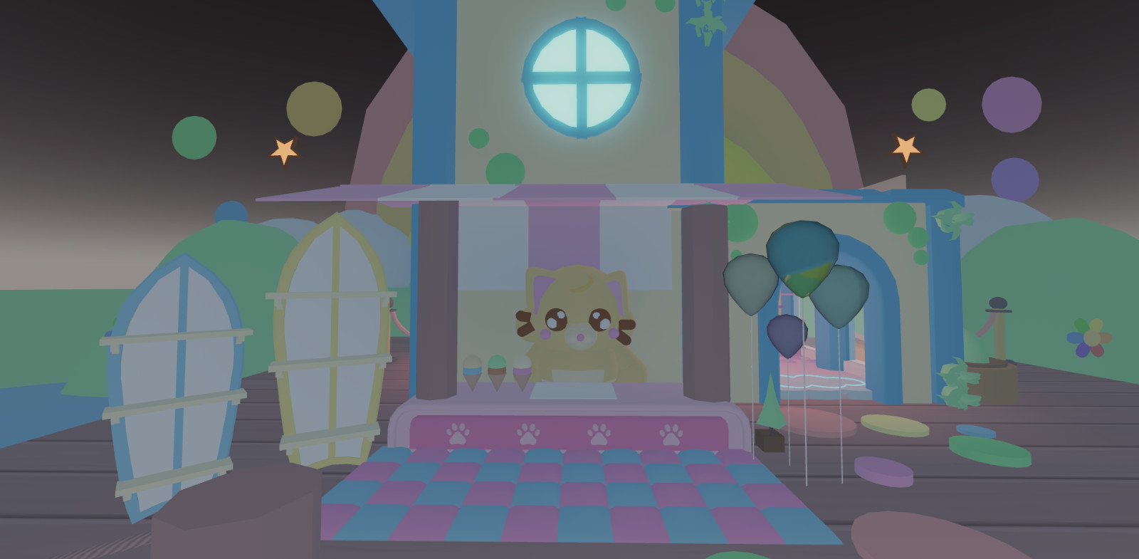 ⭐Adopt pets🐈with me Tiny Glitch Preppy💖Cat😺Beach House Home🏡