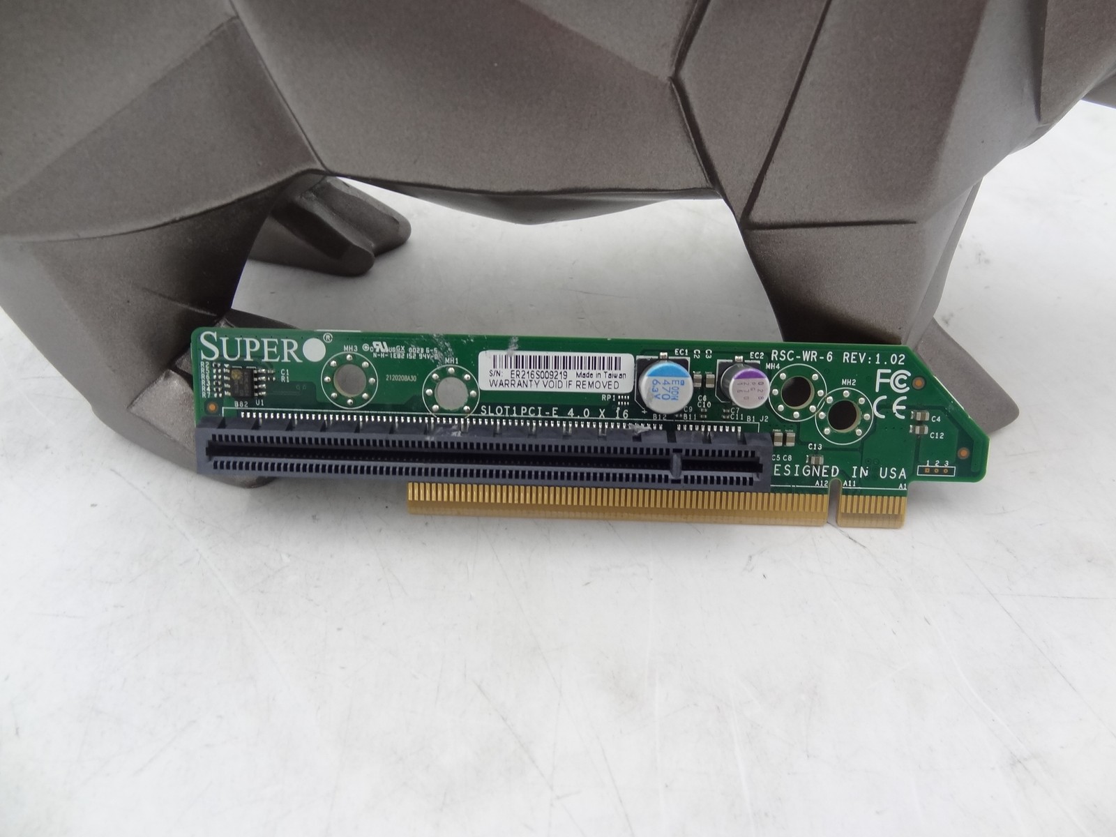 SuperMicro RSC-WR-6 1U Riser Card PCIe4 x16 Right Side