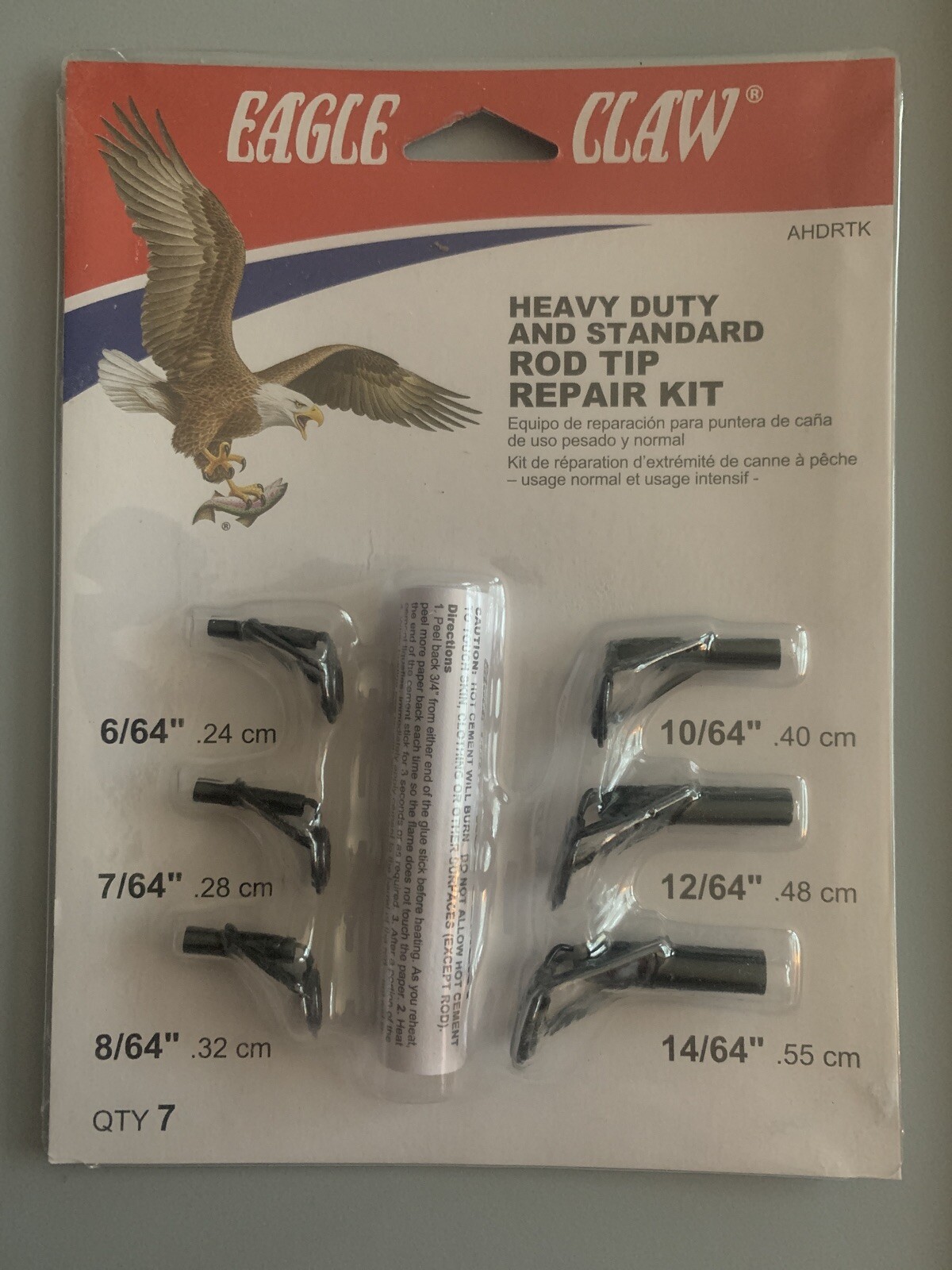 Eagle Claw Heavy Duty And Standard Rod Tip Repair Kit