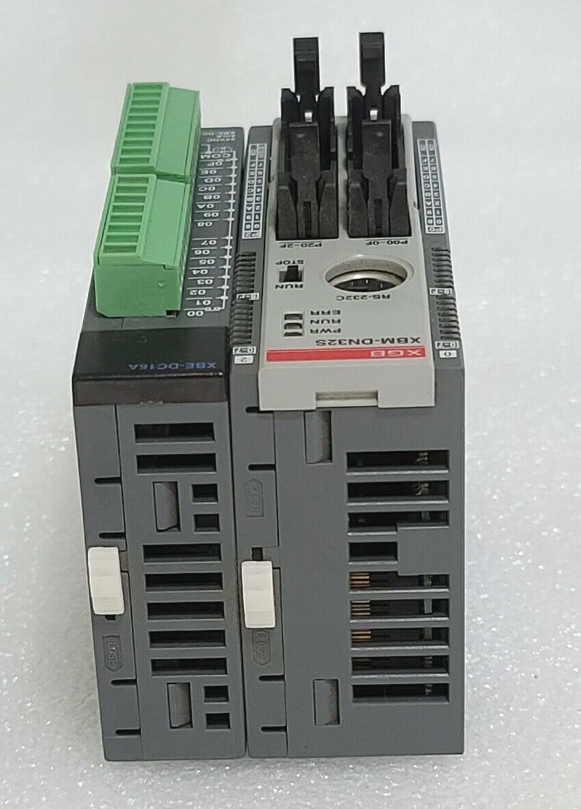 LS PLC XGB XBM-DN32S & XBE-DC16A