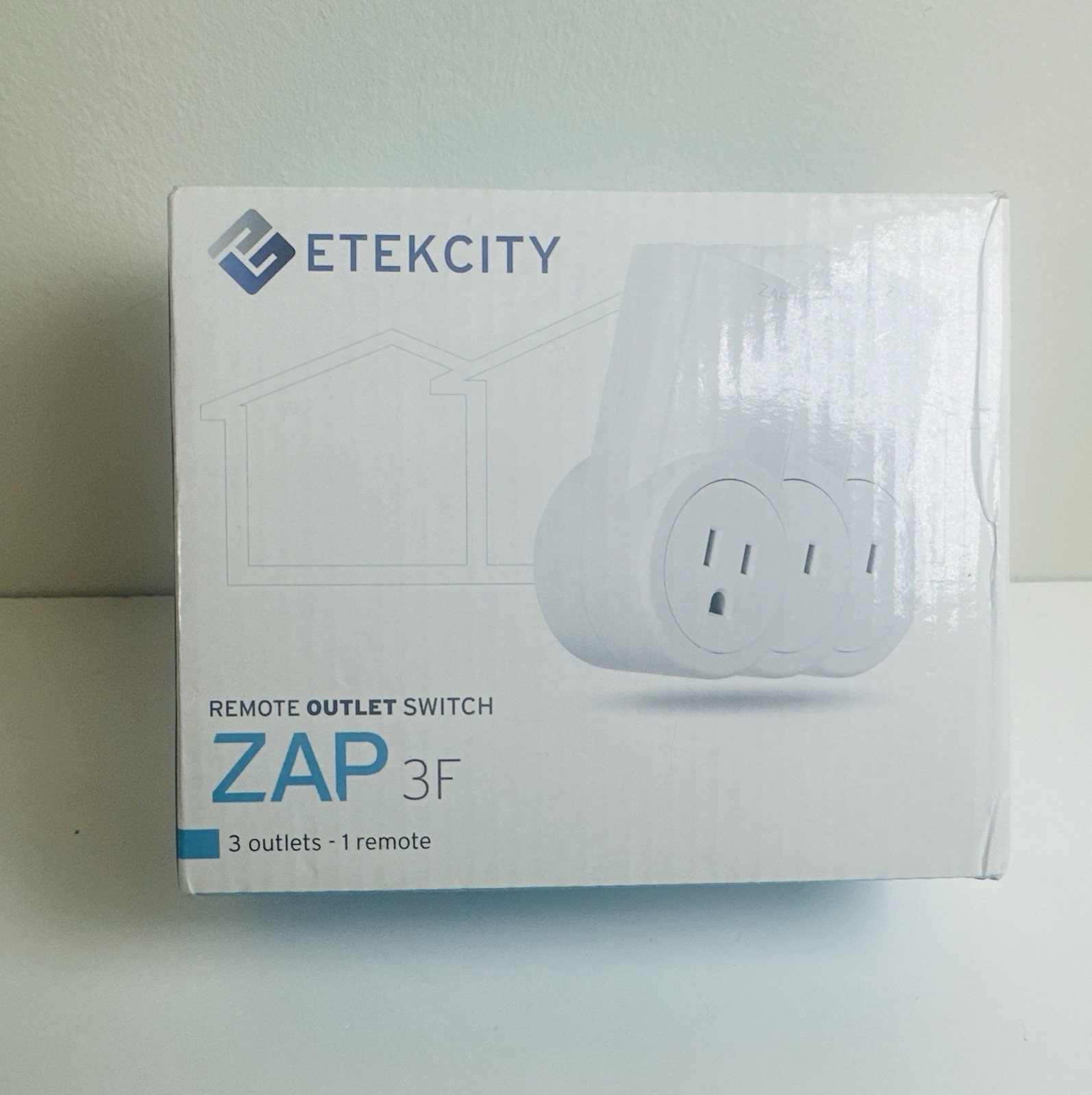 Lot of 3 Etekcity Zap Remote Outlet Switch No Remote 120V 60Hz New Open Box