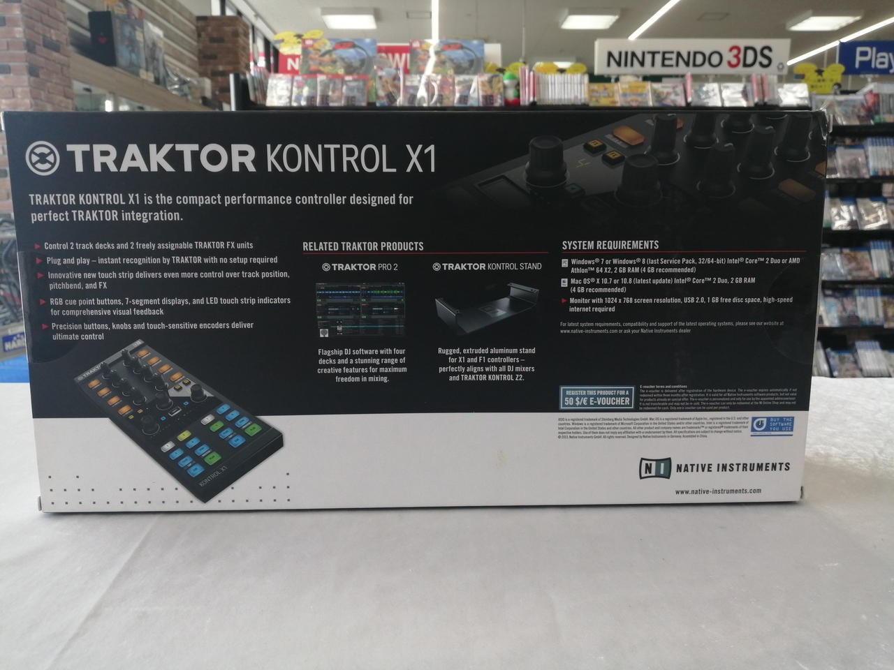 Native Instruments Traktor Kontrol X1 MK2 DJ Controller Ready to Use