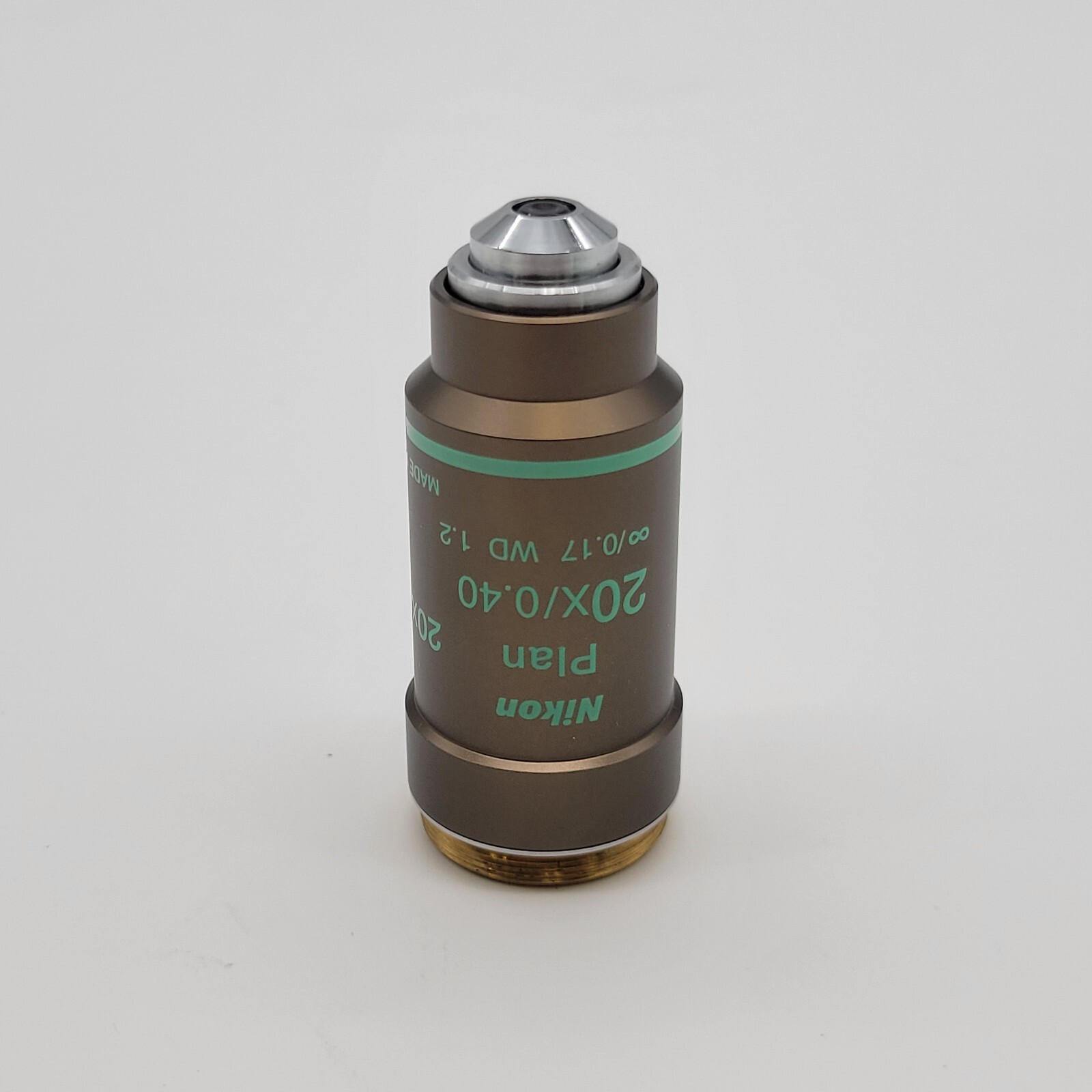 Nikon Microscope Objective Plan 20x Ph1 DL Phase Contrast