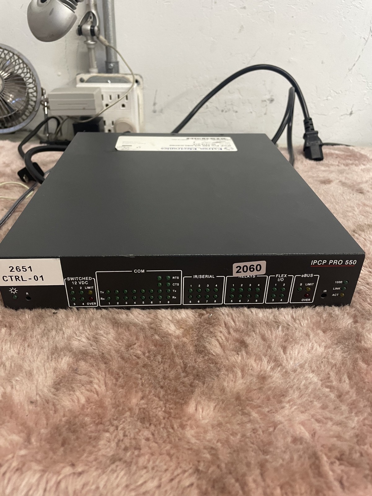 Extron IPCP Pro 550 with Linklicense 60-1418-01A IP Link Pro Control Processors