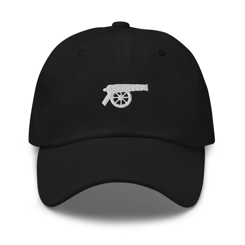 Arsenal FC Minimalist Design Embroidered Dad Hat Vintage Soccer Football Cap
