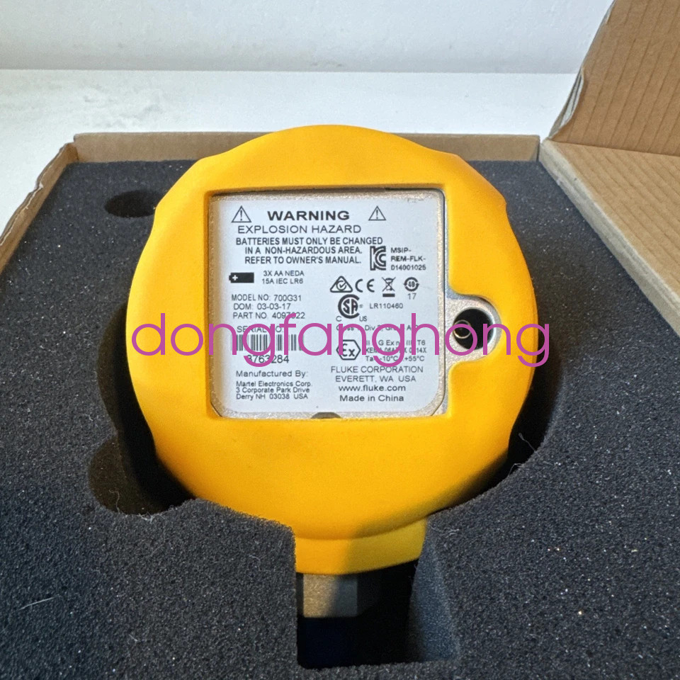 NEW Fluke 700G31 Digital Pressure Gauge 10k PSIG FedEx or DHL or UPS