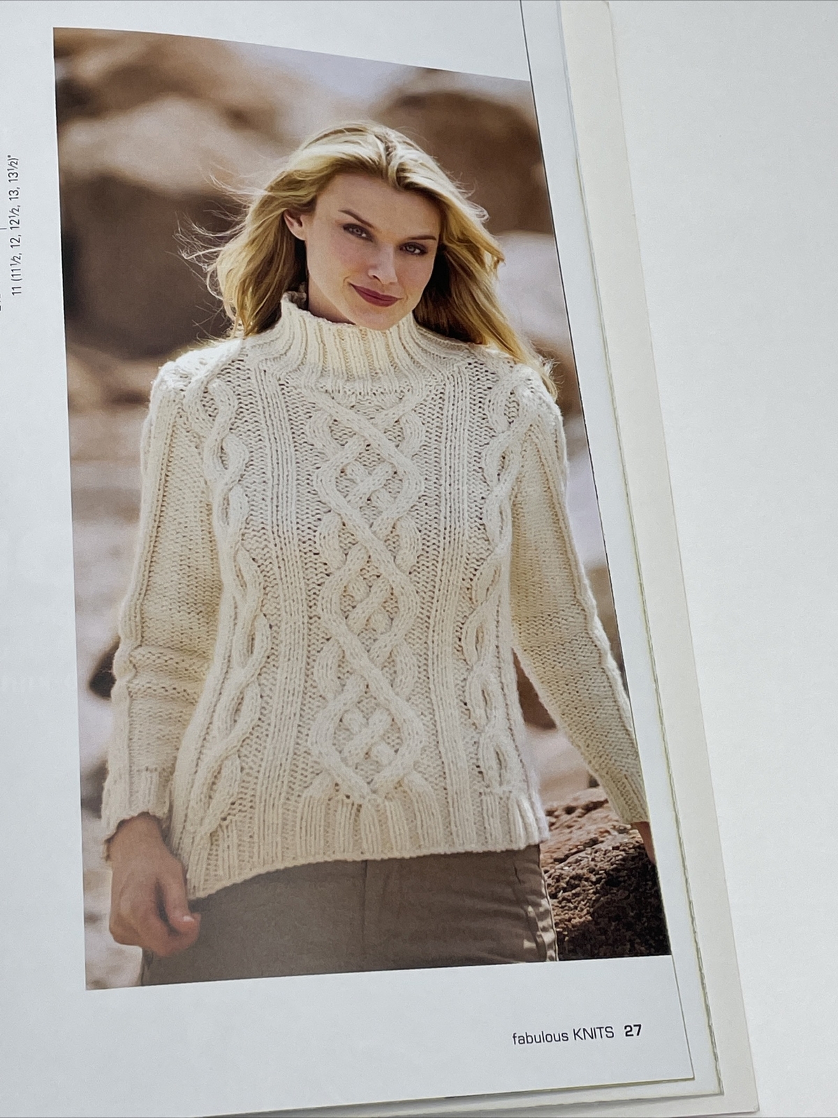 Better Homes & Gardens Fabulous Knits Knitting Pattern Sweater