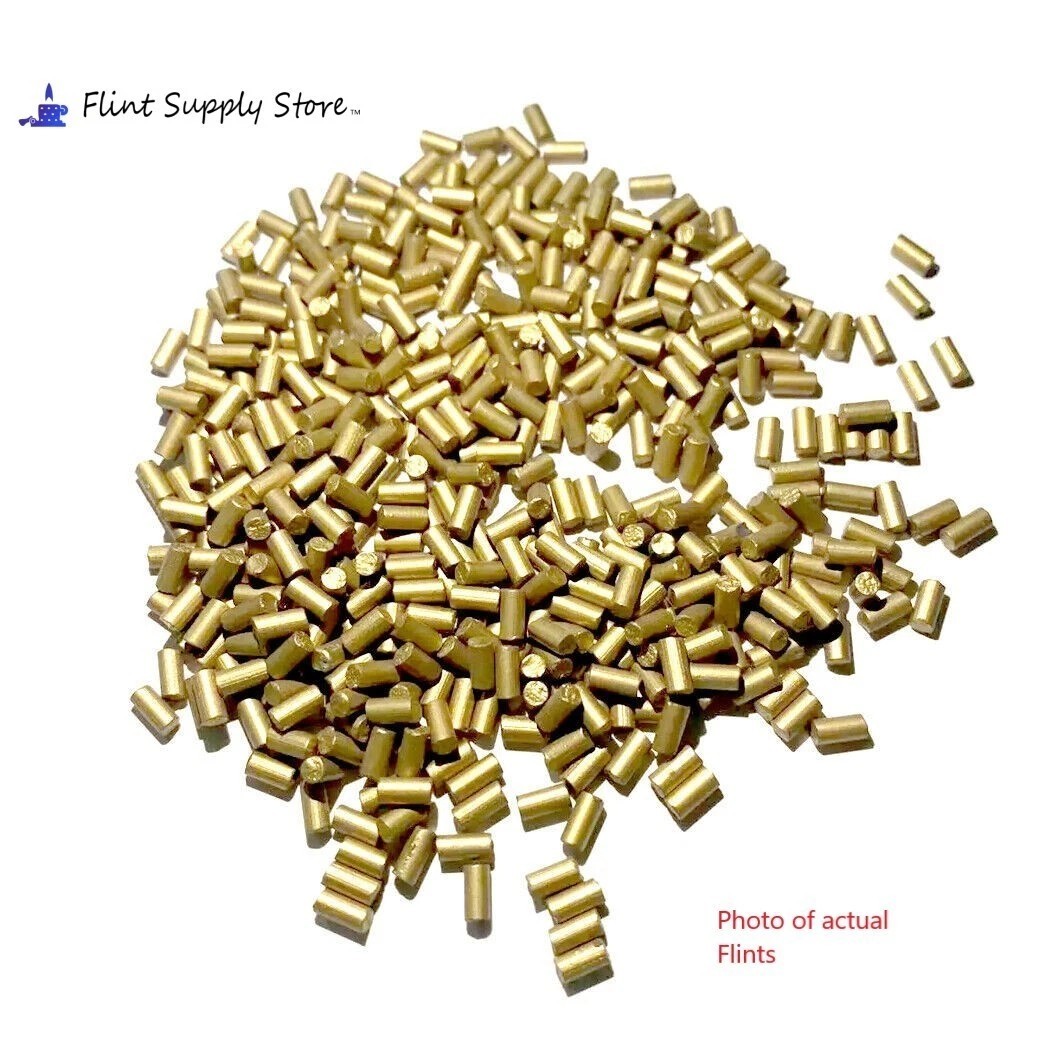 500  Gold Lighter Flints ..Wholesale Lot ..Lowest Price Compare...