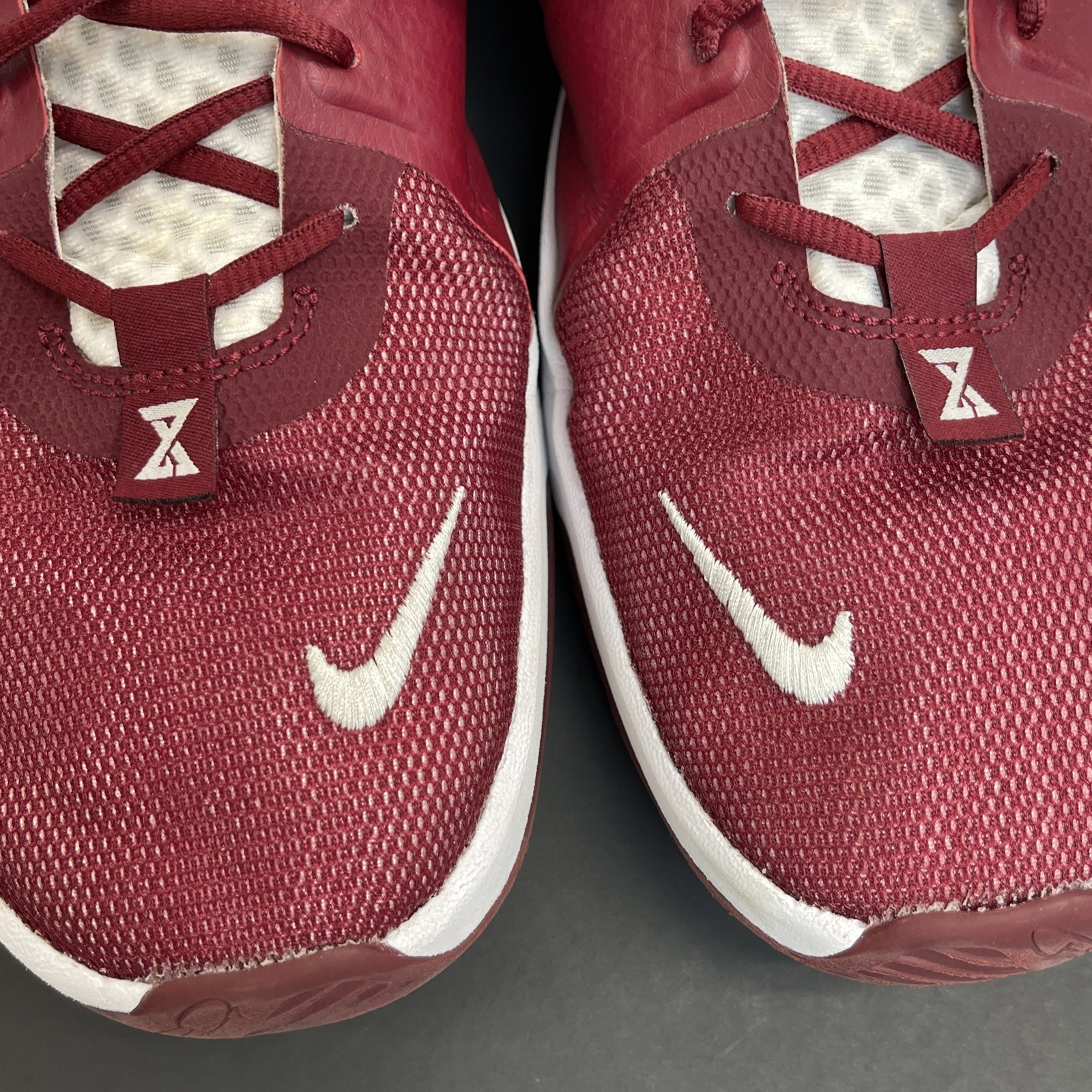 Nike Paul George PG 5 TB Promo Basketball Mens Size 15 Maroon Red DM5045-601