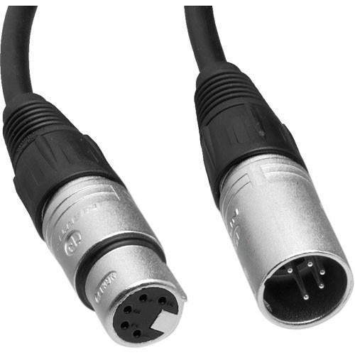 Mojave Audio CMA-16 5-Pin Microphone Cable for MA-100/MA-200 Mics - 16'