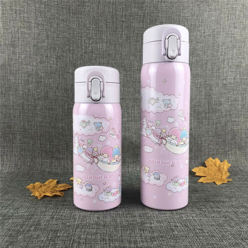 Cartoon My Melody Little Twin Stars Vacuum Cup 304 Stainless Steel Water Bottles