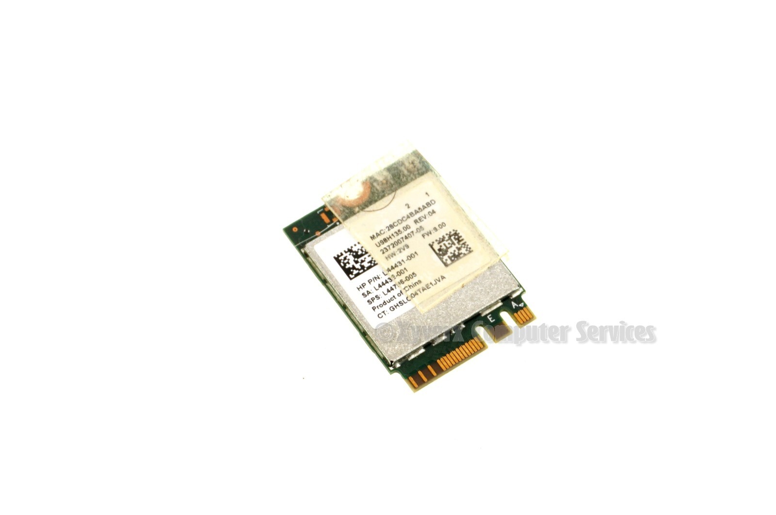 L44431-001 RTL8822CE OEM HP WIRELESS CARD PAVILION 16-A0051WM (GRD A)(CA74)
