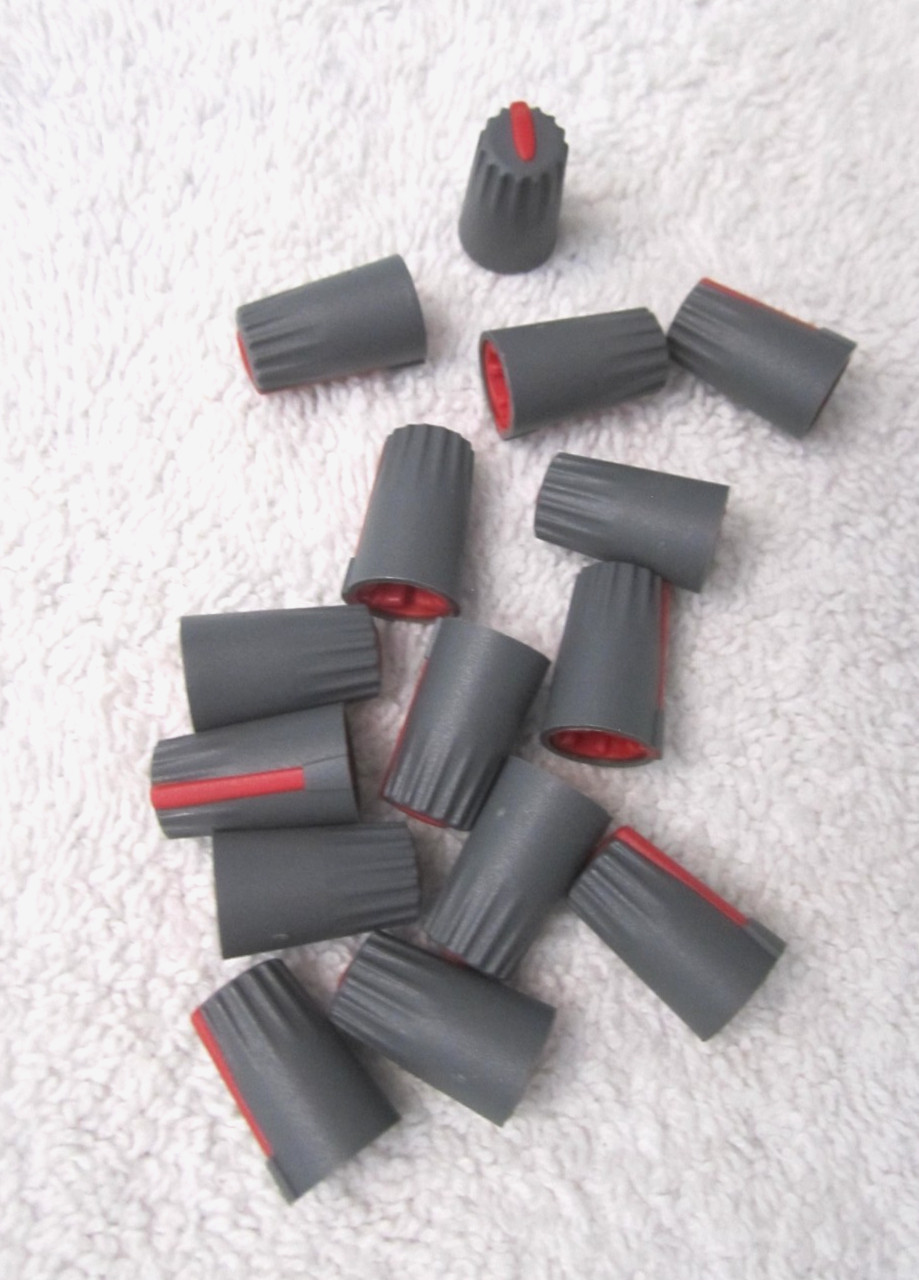 MIXED LOT of MIXER CONSOLE KNOBS SLIDES - 102 PIECES TOTAL