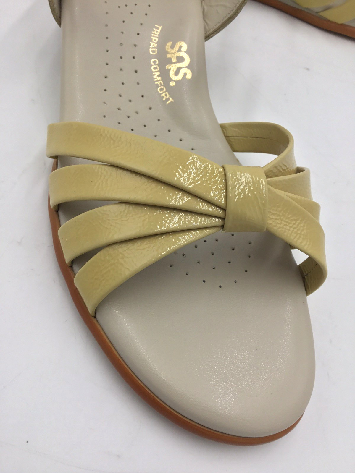 SAS Women's Strippy-P Sandal | Bone/Cream | Size-8.5 W