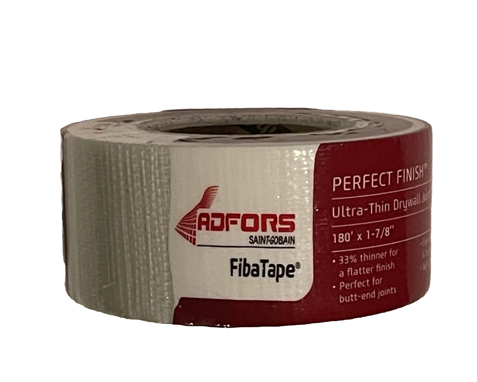 FibaTape Perfect Finish 1-7/8 in. x 180 ft. Self-Adhesive Mesh Drywall Joint Tap