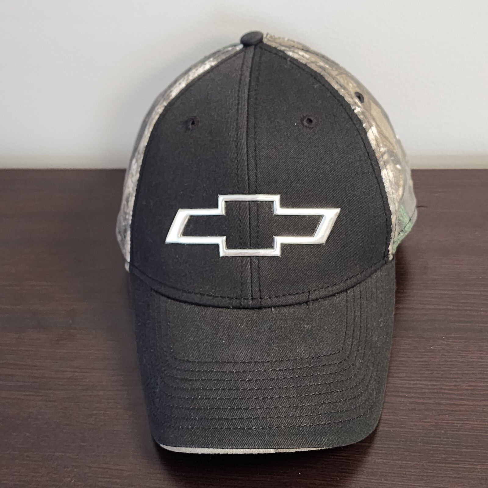 Chevrolet Hat Cap Adjustable Camo Camouflage GM Chevy Automotive Camaro Corvette