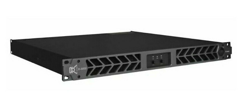 CVR Audio D-3302 BLACK Professional 2-Channel Amplifier Class D 1 Space