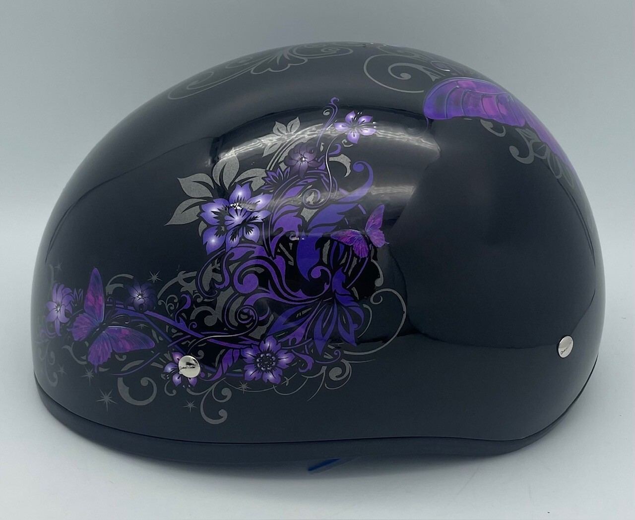 Daytona Skull Cap Half Shell Helmet Quick Release Butterfly Large Open Box