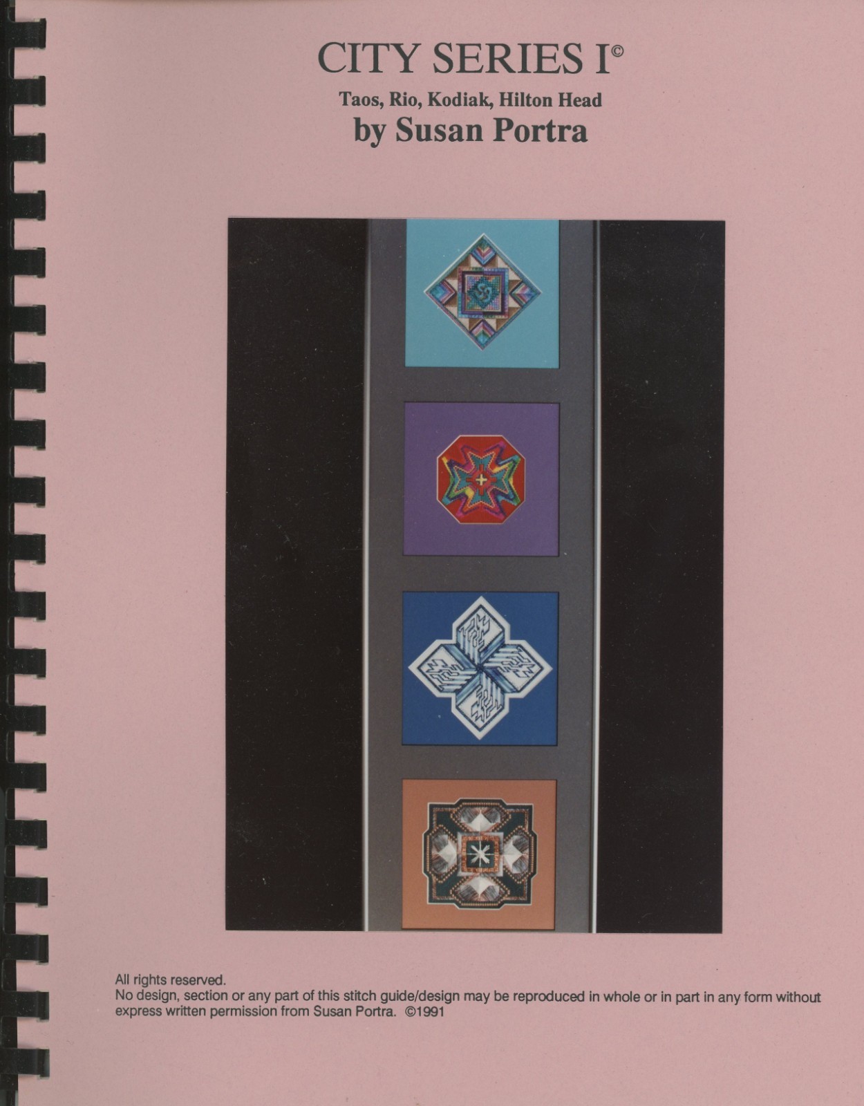Susan Portra City Series I Taos Rio Kodiak Counted Canvas Work Needlepoint