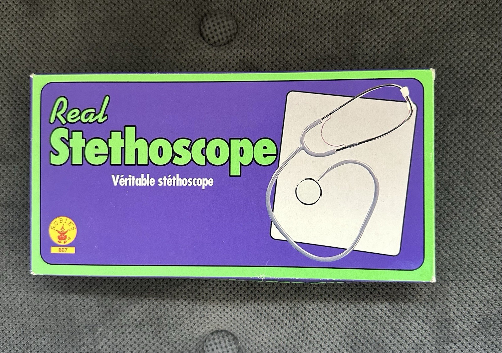 Real Stethoscope by Rubie’s – Costume / Toy Accessory– New in Box