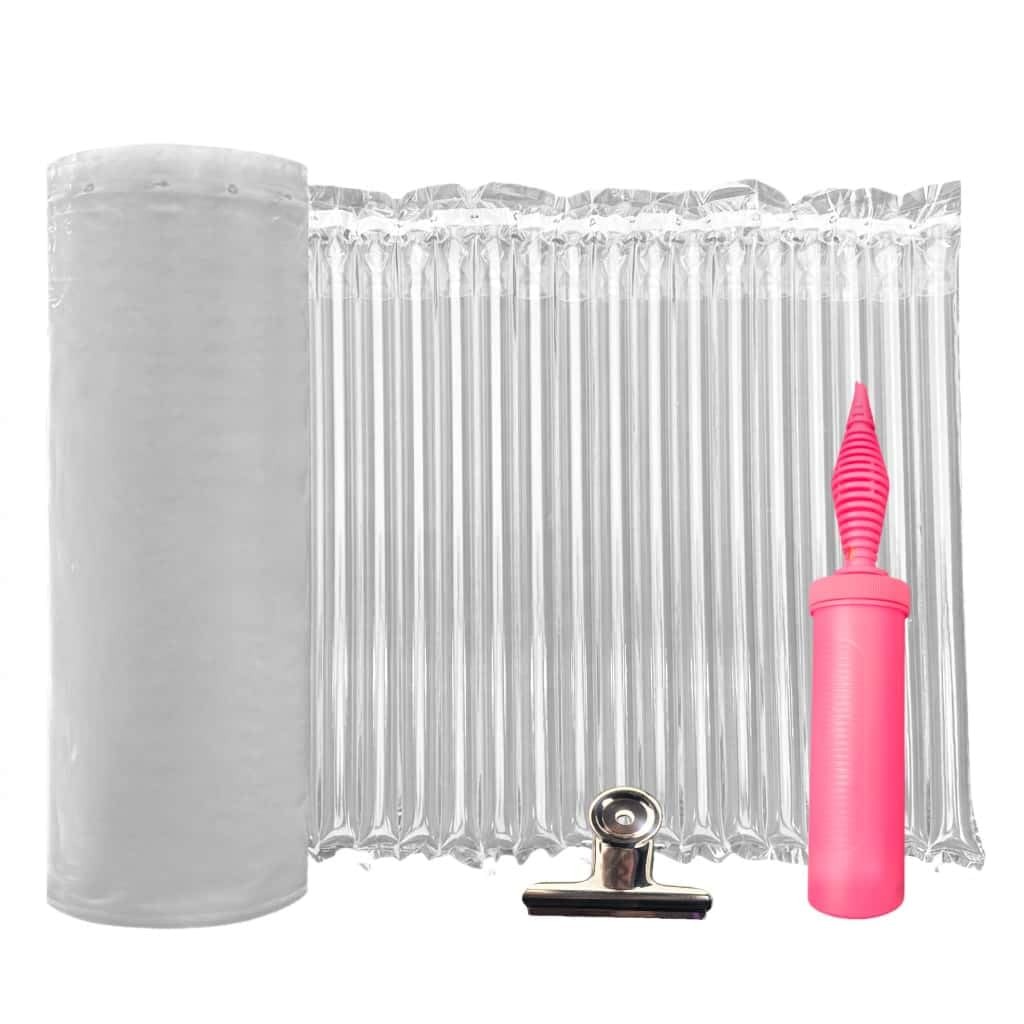 Heavy Duty Inflatable Bubble Cushioning Wrap Roll 12" x 164' 55um Air Column