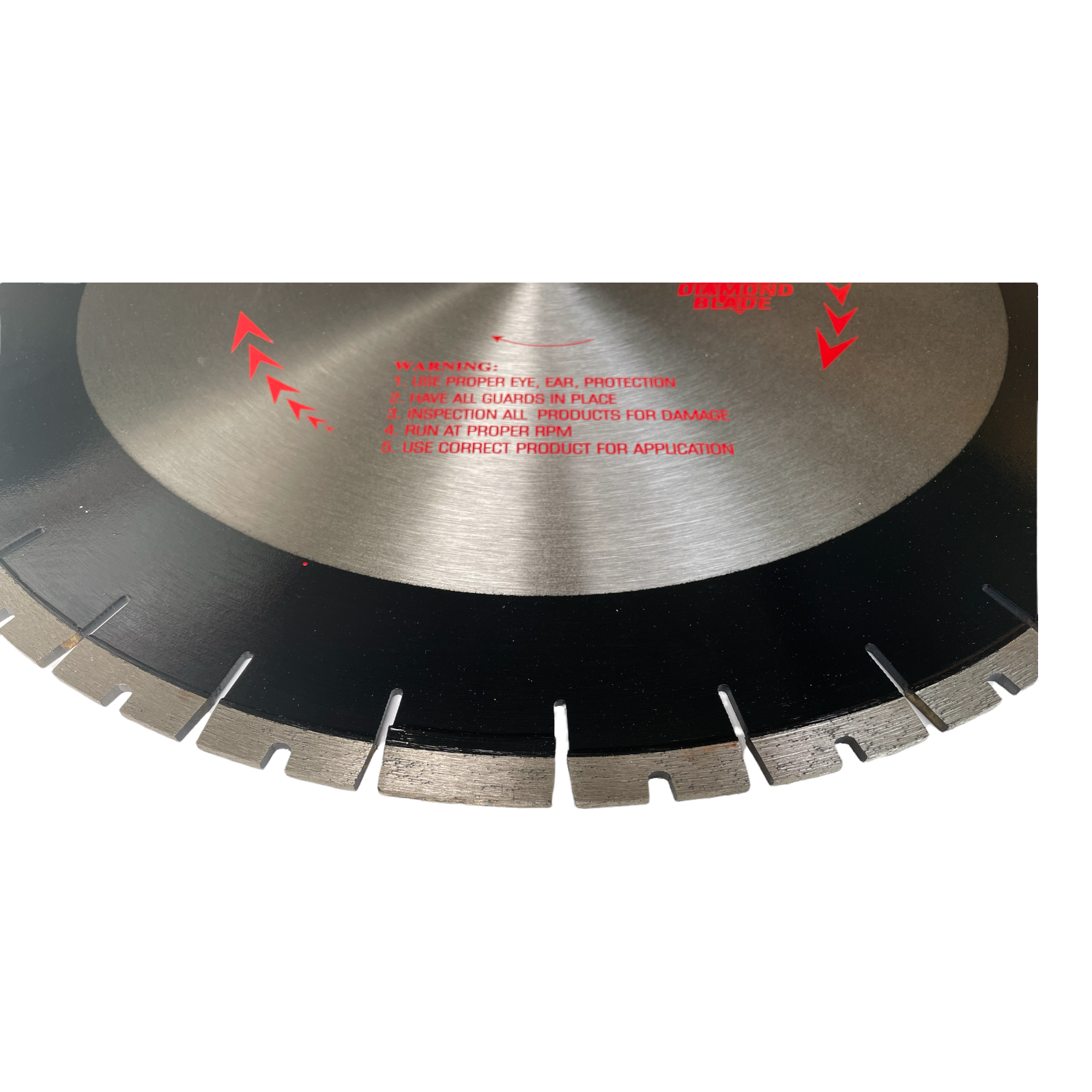 16'' 18" Diamond Saw Blade Cutting Cured Green Concrete Stone Asphalt Bricks