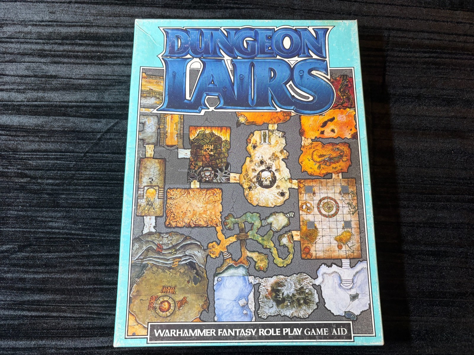 Warhammer Fantasy Roleplay Dungeon Lairs Boxed Set  Games Workshop 1987