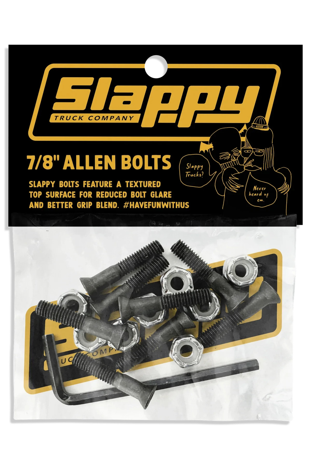SLAPPY 7/8” Allen bolts