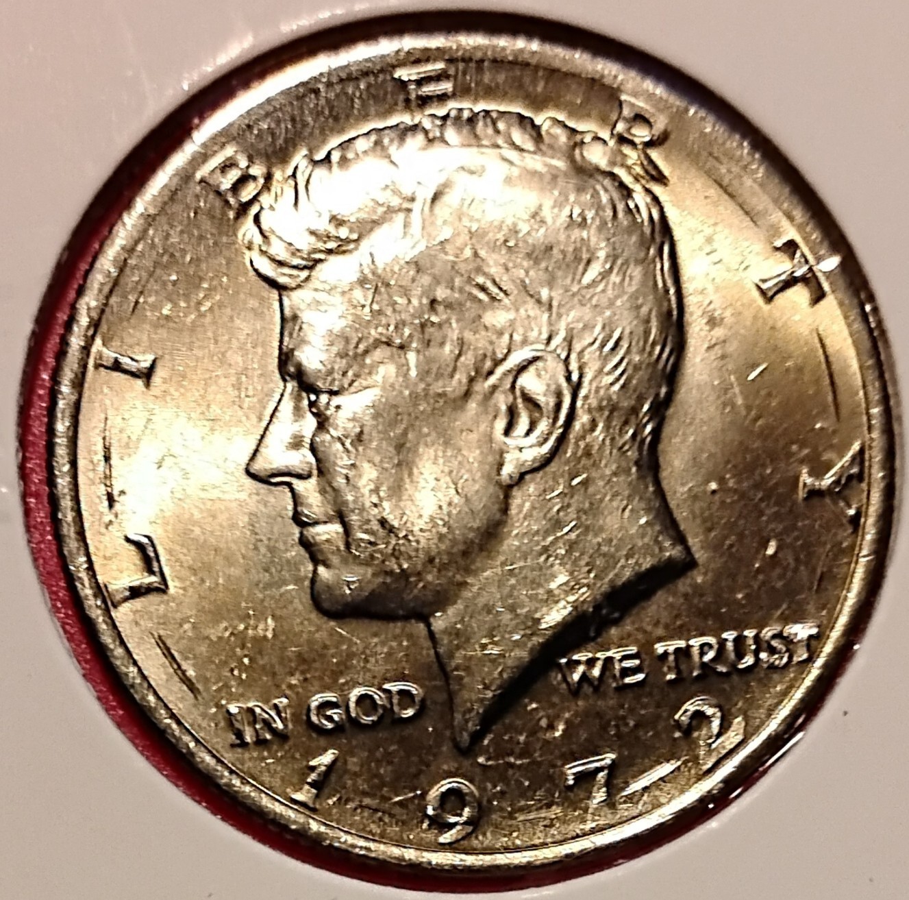1972 P kennedy half dollar