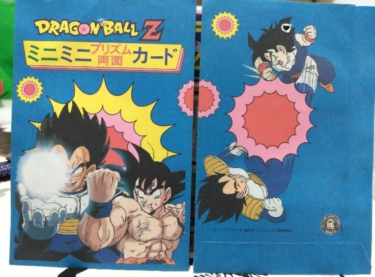 DRAGON BALL ON WRAPPER MINI MINI PRISM RYOMEN CARD ROUMEN PURIZUMU KADO