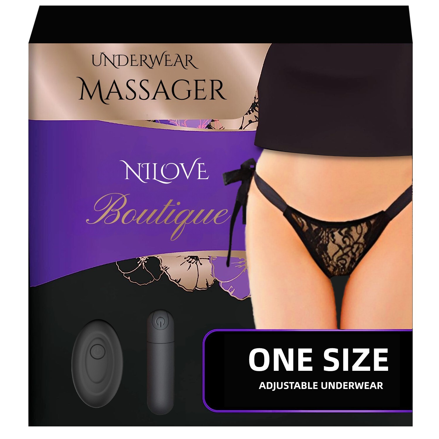 panty vibrating Underwear Massager for Women Travel Size Relaxation and Pleasure
