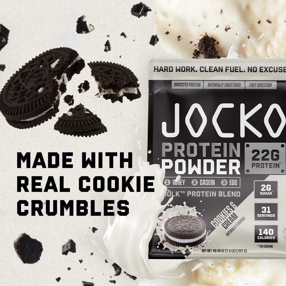 Jocko Molk Cookies & Cream - Fresh - Sealed