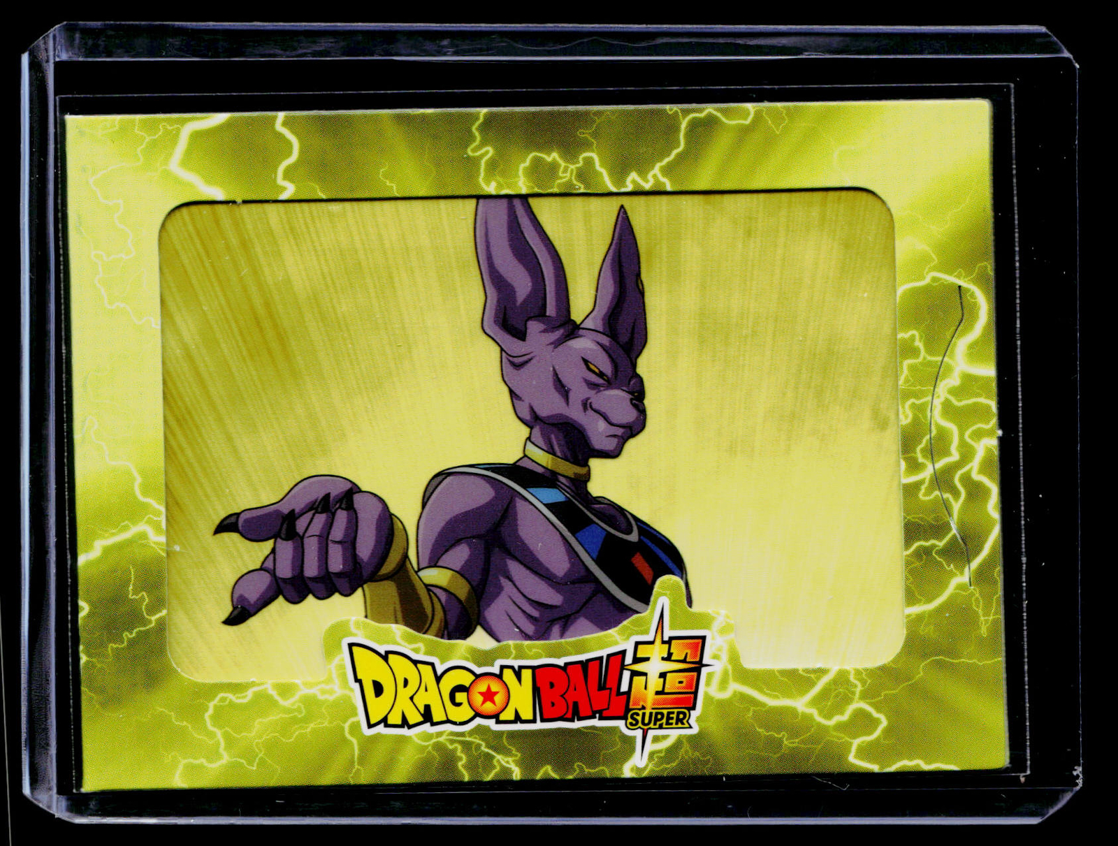 2023 Cybercel Dragon Ball Z Super 1st Edition #DBS-01-06 Beerus Common