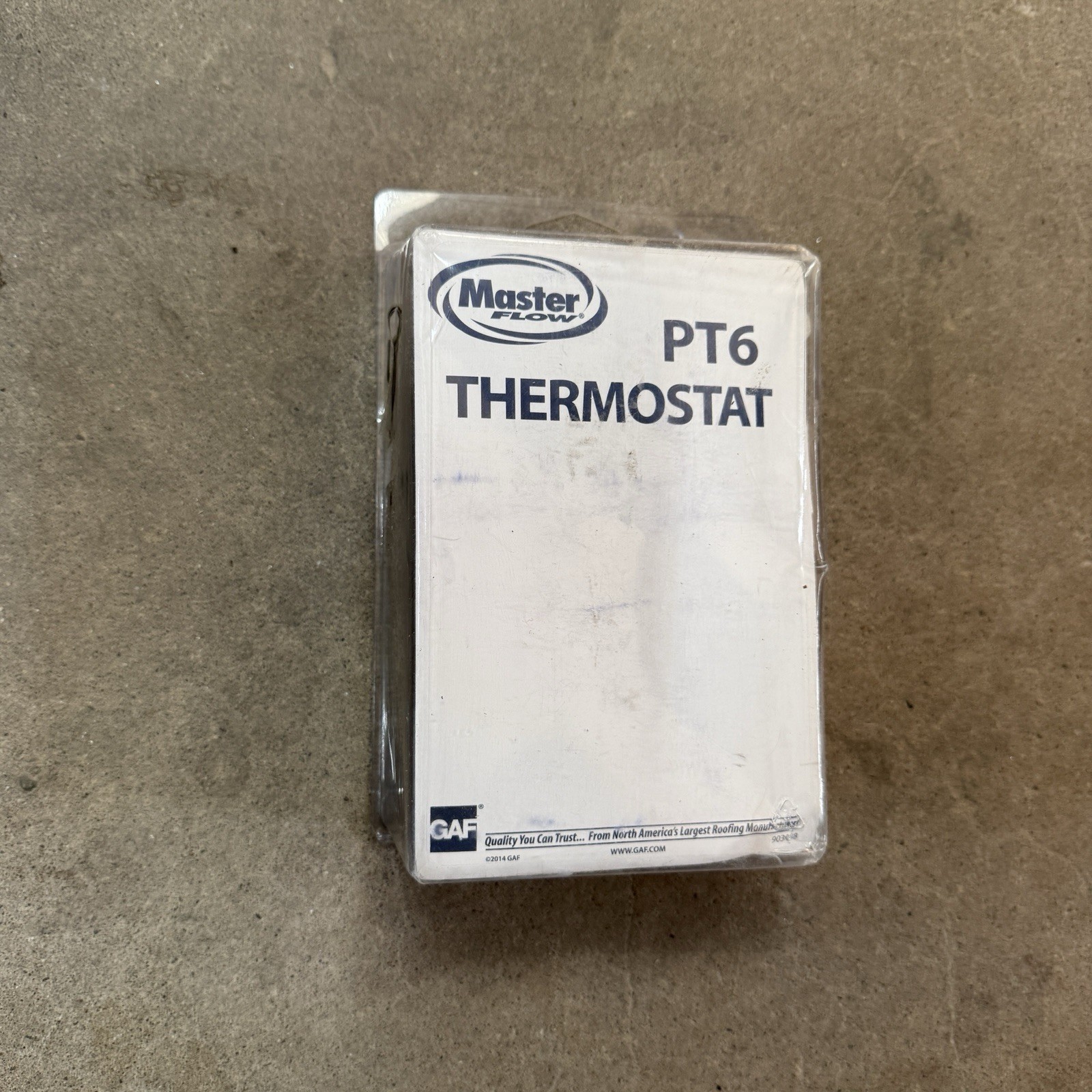 GAF Master Flow Manually Adjustable Thermostat, Model PT6