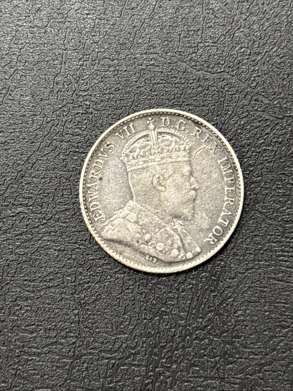 Canada 1906 Five Cent 925 Silver King Edward VII World Coins Error?