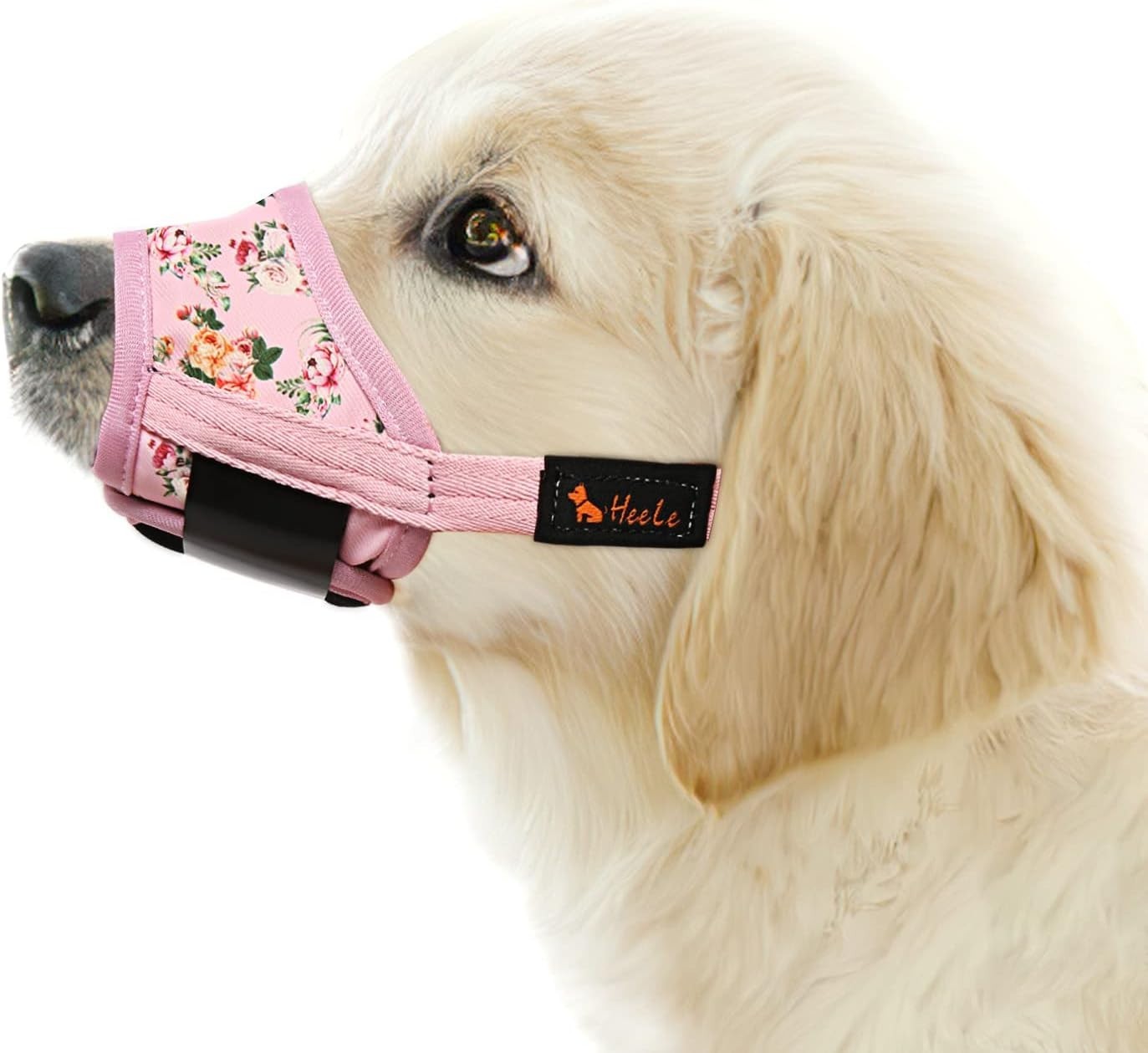 Humane Design Soft Dog Muzzle - Air Mesh Breathable & Adjustable for Small Dogs