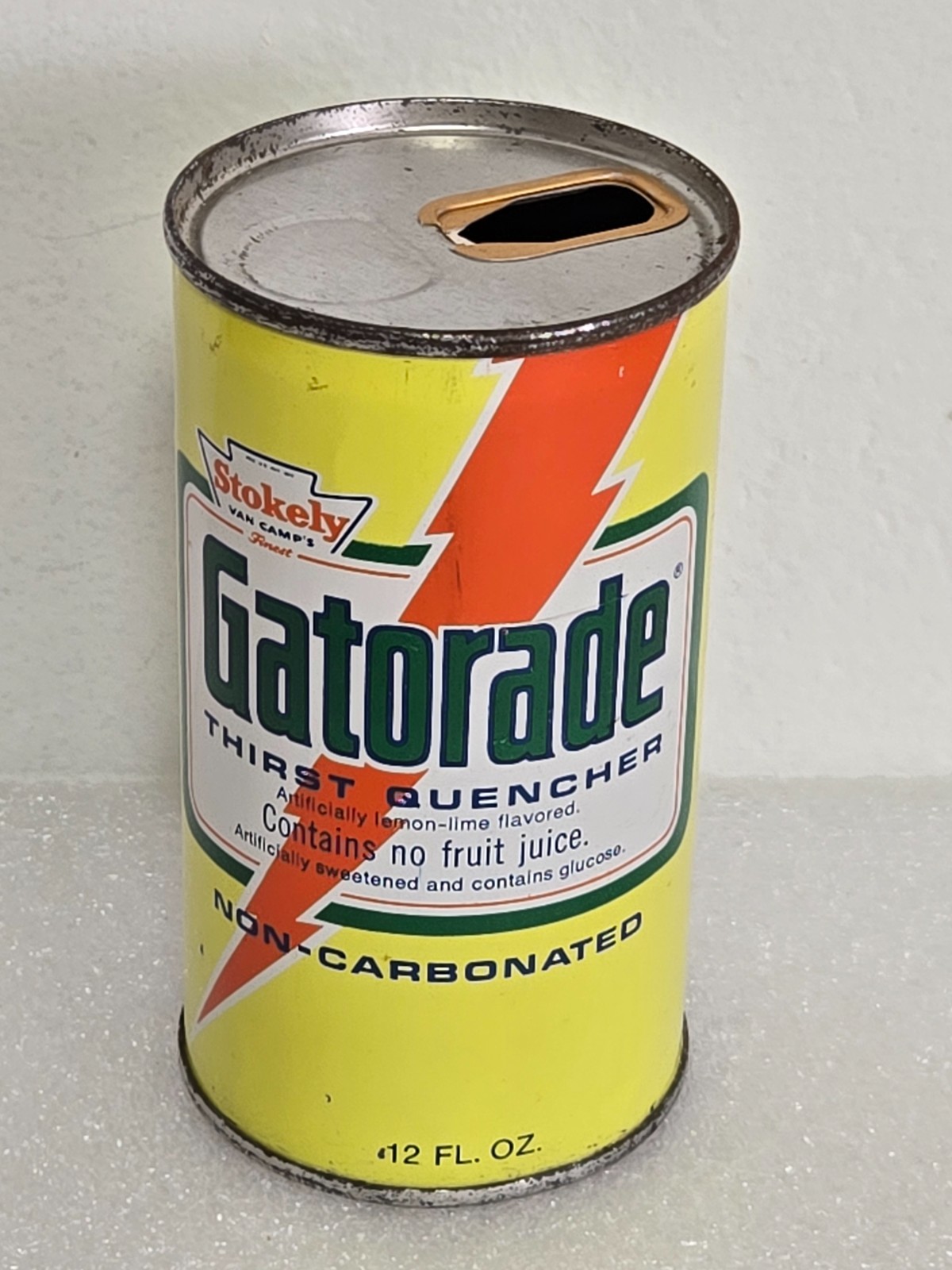 Vintage Rare 1975 Gatorade Thirst Quencher Straight Steel Not Soda Pop Can