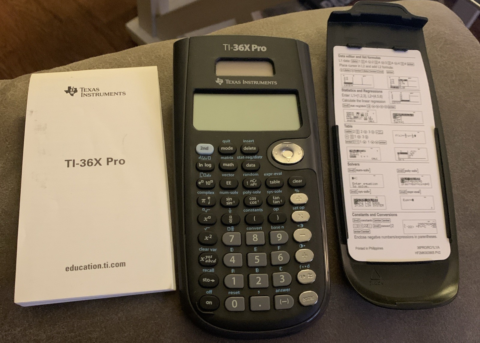 Texas Instruments TI-36X Pro Advanced Scientific Calculator Solar