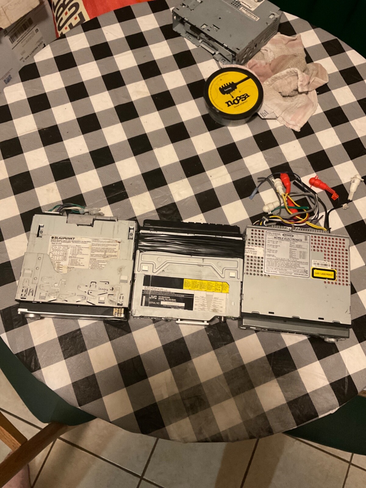JVC KD-R320 Car Stereo ,+ 2 car stereos parts or repair