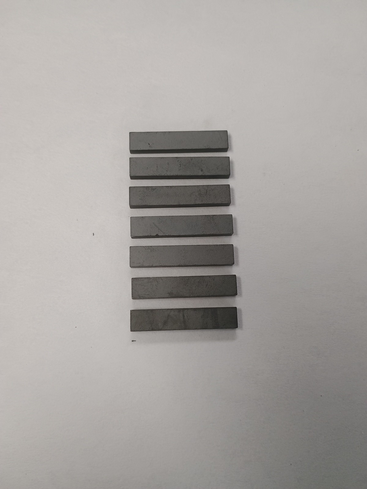 Lot of 7 Solid Carbide Rectangular Tool Blank 0.283 x 0.143 x 1.421