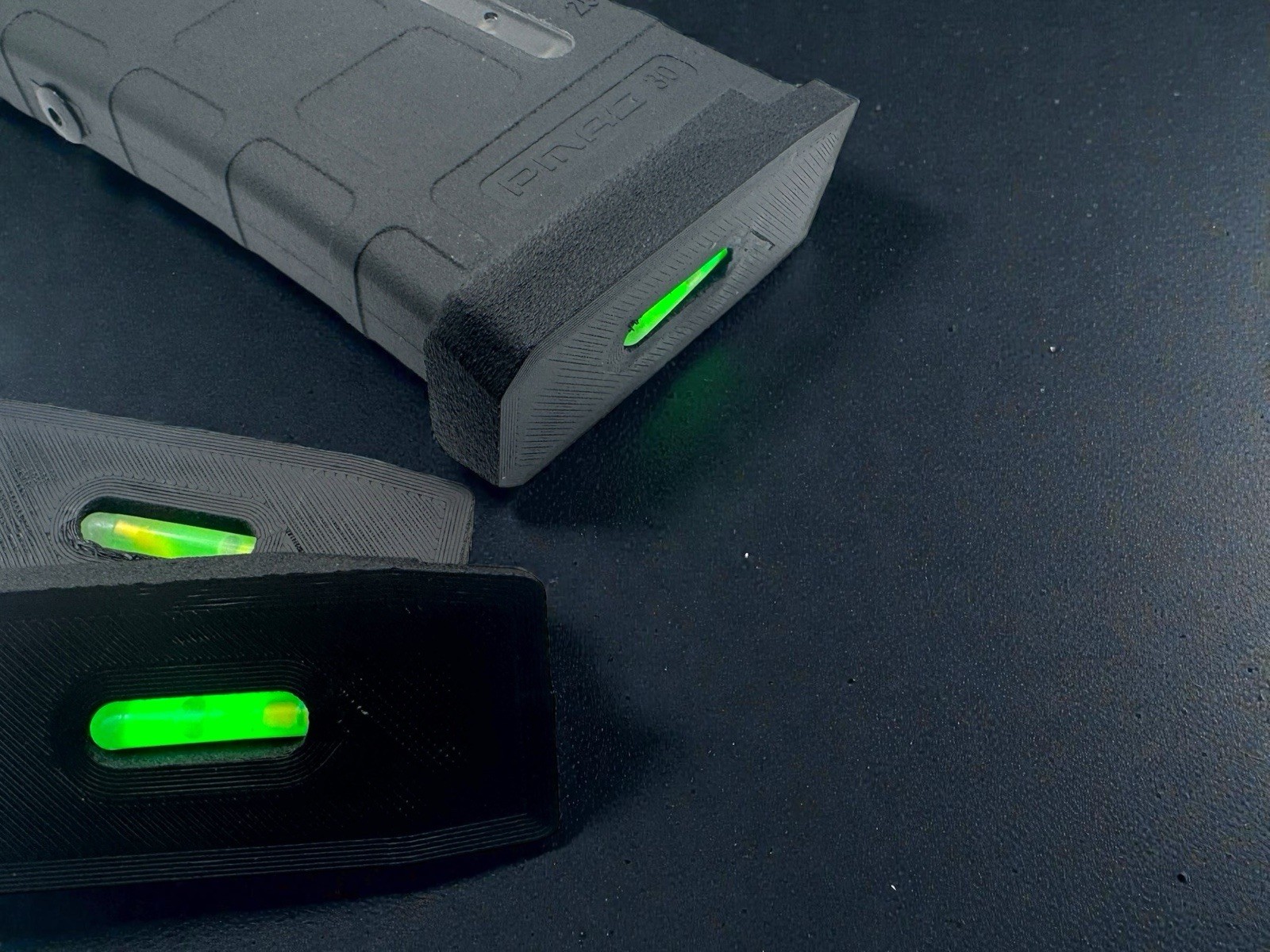 Glow‑Green Mag Base Upgrade (3 Qty)