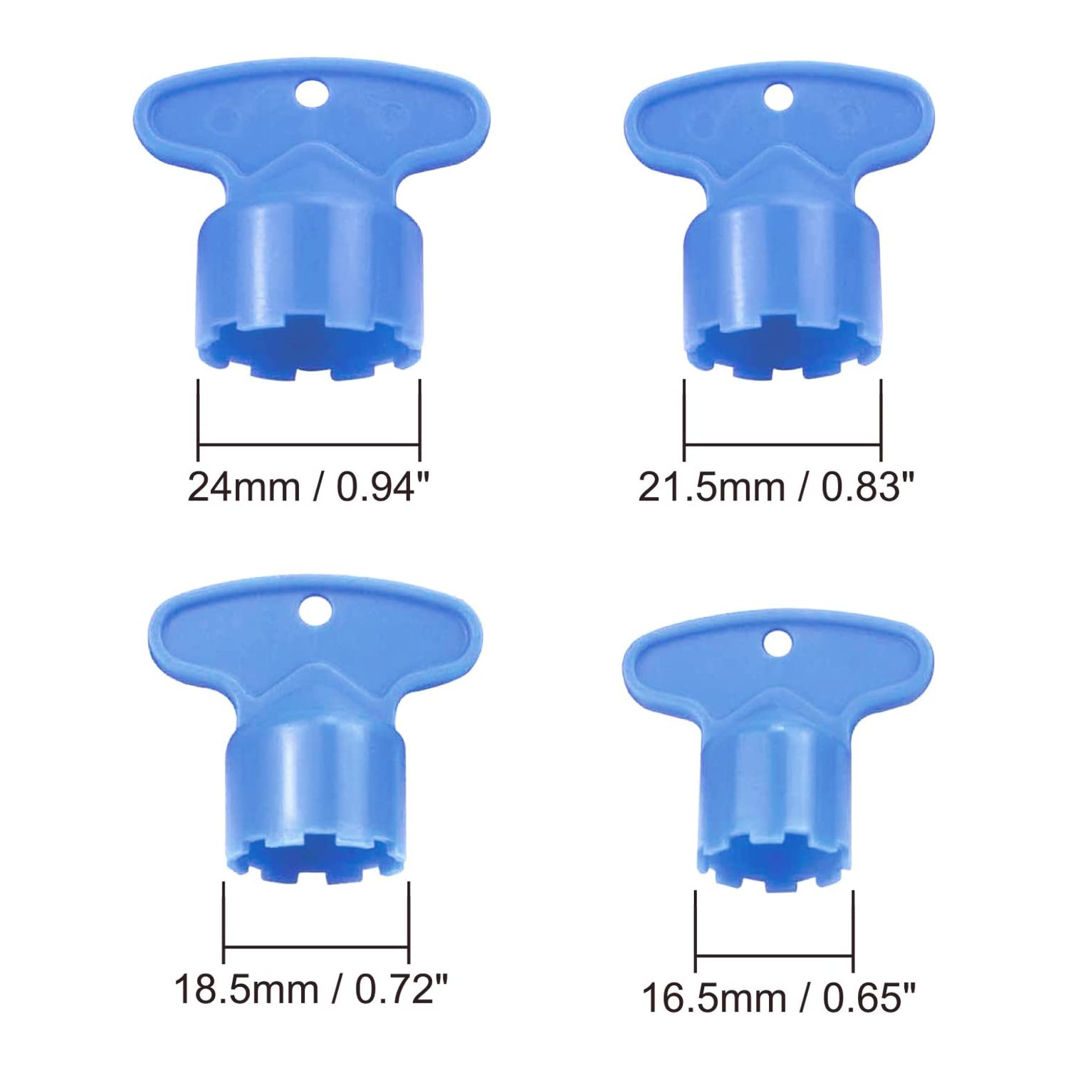 Screen Cache Aerator Removal Wrench M 16.5 18.5 21.5 24 for Water Faucet