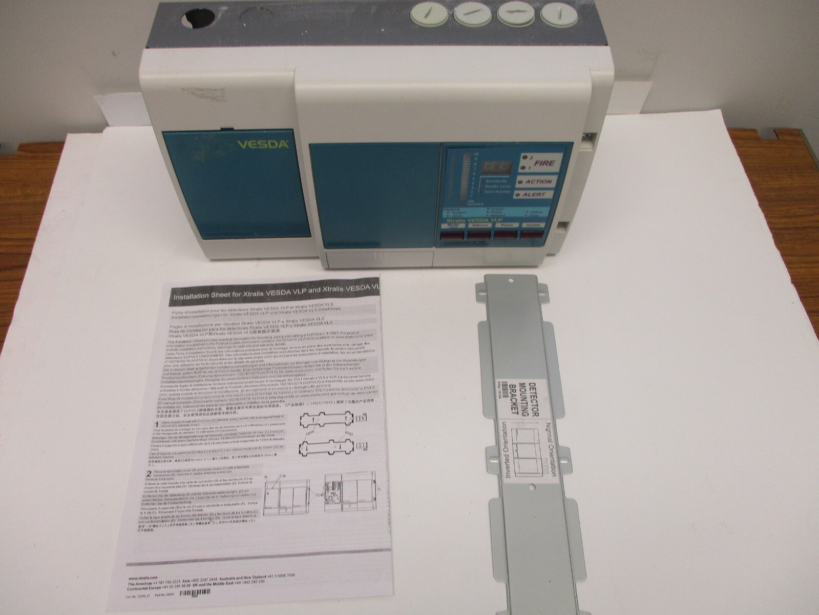 SIEMENS PYROTRONICS XTRALIS VESDA VLP-002 ASPIRATING SMOKE DETECTOR