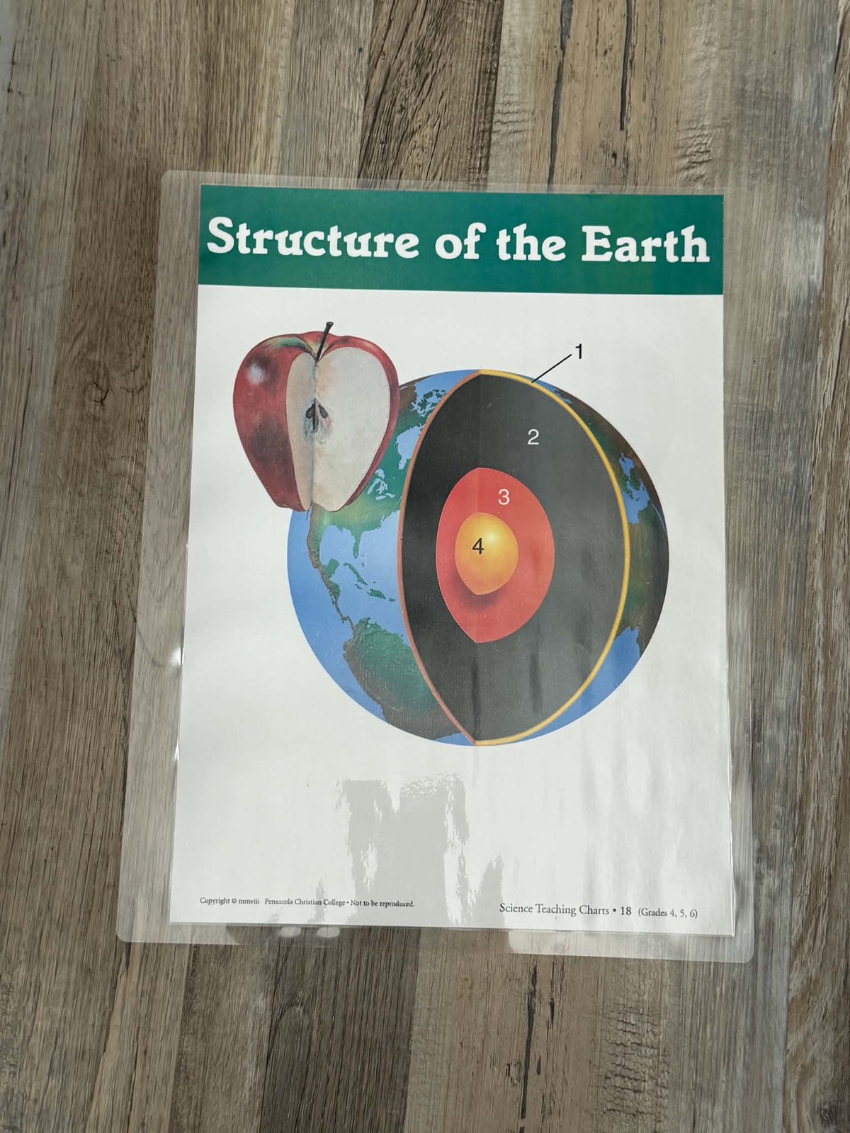 Science Teaching Charts Grades 4-6 Set (18 double sided charts)